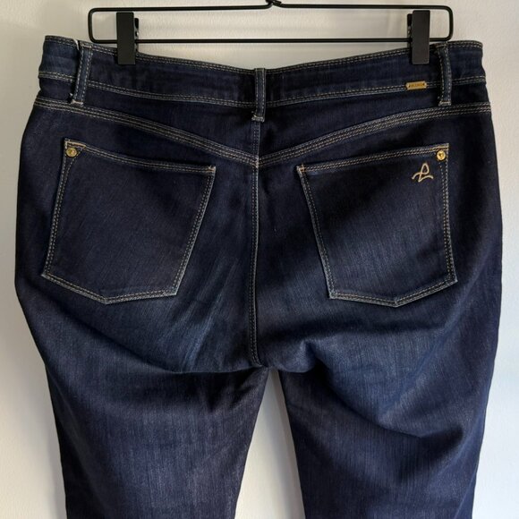 DL1961 – Angel Mid-Rise Skinny Ankle Jeans – Dark Wash – Size 32 - Picture 8 of 16